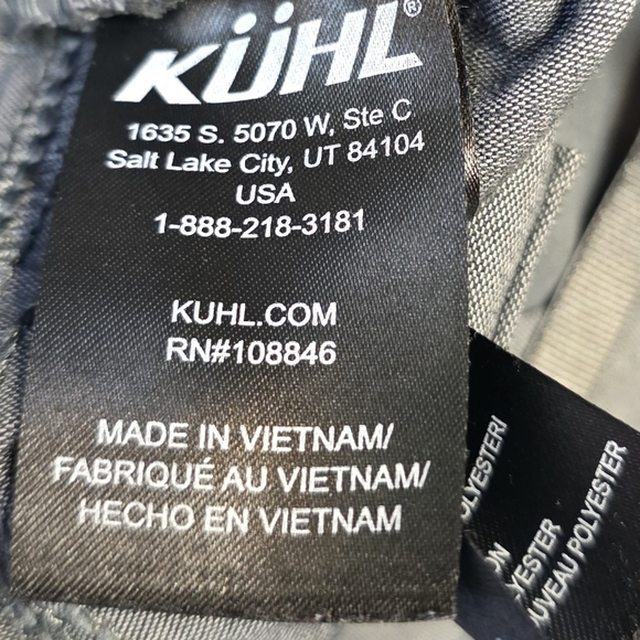 Khul grey athletic lightweight pants. Size 12 - Picture 8 of 11
